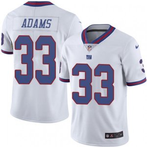 New York Giants #33 Andrew Adams Limited White Rush Vapor Untouchable NFL Jersey