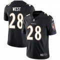 Baltimore Ravens #28 Terrance West Black Alternate Vapor Untouchable Limited Player NFL Jersey