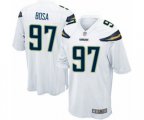 Los Angeles Chargers #97 Joey Bosa Game White Football Jersey