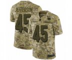 Cincinnati Bengals #45 Malik Jefferson Limited Camo 2018 Salute to Service NFL Jersey