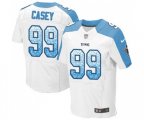 Tennessee Titans #99 Jurrell Casey Elite White Road Drift Fashion Football Jersey