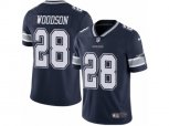 Dallas Cowboys #28 Darren Woodson Vapor Untouchable Limited Navy Blue Team Color NFL Jersey