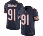 Chicago Bears #91 Eddie Goldman Navy Blue Team Color Vapor Untouchable Limited Player Football Jersey