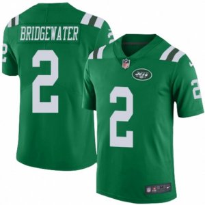 New York Jets #2 Teddy Bridgewater Limited Green Rush Vapor Untouchable NFL Jersey