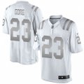 Indianapolis Colts #23 Frank Gore Limited White Platinum NFL Jersey