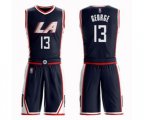 Los Angeles Clippers #13 Paul George Swingman Navy Blue Basketball Suit Jersey - City Edition