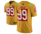 Los Angeles Rams #99 Aaron Donald Gold Nike City Edition Jersey