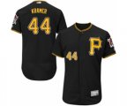 Pittsburgh Pirates Kevin Kramer Black Alternate Flex Base Authentic Collection Baseball Player Jersey