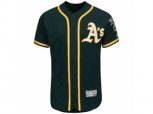 Oakland Athletics Majestic Alternate Athletic Blank Green Flex Base Authentic Collection Team Jersey
