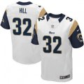 Los Angeles Rams #32 Troy Hill White Vapor Untouchable Elite Player NFL Jersey