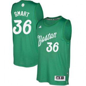 Boston Celtics #36 Marcus Smart Swingman Green 2016-2017 Christmas Day NBA Jersey