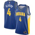 Indiana Pacers #4 Victor Oladipo Nike Blue 2020-21 Swingman Player Jersey