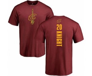 Cleveland Cavaliers #20 Brandon Knight Maroon Backer T-Shirt