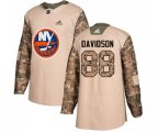 New York Islanders #88 Brandon Davidson Authentic Camo Veterans Day Practice NHL Jersey
