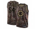 Los Angeles Clippers #54 Patrick Patterson Swingman Camo Realtree Collection Basketball Jersey