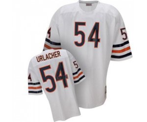 Chicago Bears #54 Brian Urlacher White Authentic Throwback Football Jersey