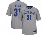 Brooklyn Nets #31 Jarrett Allen Swingman Gray Alternate NBA Jersey