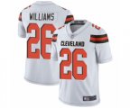Cleveland Browns #26 Greedy Williams White Vapor Untouchable Limited Player Football Jersey