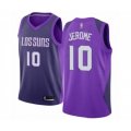 Phoenix Suns #10 Ty Jerome Swingman Purple Basketball Jersey - City Edition