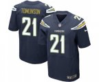 Los Angeles Chargers #21 LaDainian Tomlinson Elite Navy Blue Team Color Football Jersey