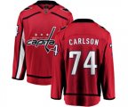 Washington Capitals #74 John Carlson Fanatics Branded Red Home Breakaway NHL Jersey
