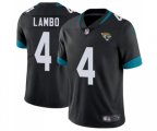 Jacksonville Jaguars #4 Josh Lambo Teal Black Team Color Vapor Untouchable Limited Player Football Jersey