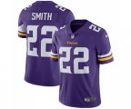 Minnesota Vikings #22 Harrison Smith Purple Team Color Vapor Untouchable Limited Player Football Jersey