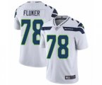 Seattle Seahawks #78 D.J. Fluker White Vapor Untouchable Limited Player NFL Jersey