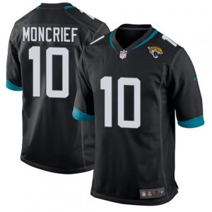 Jacksonville Jaguars #10 Donte Moncrief Game Black Team Color NFL Jersey