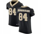 New Orleans Saints #84 Michael Hoomanawanui Black Team Color Vapor Untouchable Elite Player Football Jersey