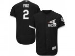 Chicago White Sox #2 Nellie Fox Black Flexbase Authentic Collection Stitched MLB Jersey