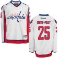Washington Capitals #25 Devante Smith-Pelly Authentic White Away NHL Jersey