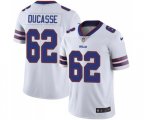 Buffalo Bills #62 Vladimir Ducasse White Vapor Untouchable Limited Player Football Jersey