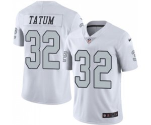 Oakland Raiders #32 Jack Tatum Limited White Rush Vapor Untouchable Football Jersey
