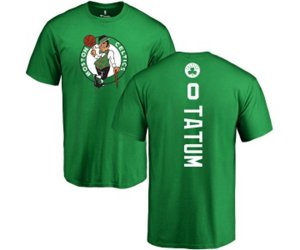 Boston Celtics #0 Jayson Tatum Kelly Green Backer T-Shirt