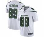 New York Jets #89 Chris Herndon White Vapor Untouchable Limited Player Football Jersey