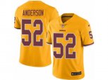 Washington Redskins #52 Ryan Anderson Limited Gold Rush Vapor Untouchable NFL Jersey