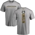 Nashville Predators #25 Alexei Emelin Ash Backer T-Shirt