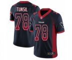 Houston Texans #78 Laremy Tunsil Limited Navy Blue Rush Drift Fashion Football Jersey