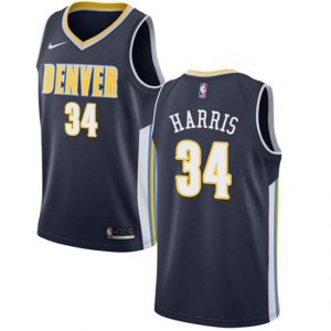 Denver Nuggets #34 Devin Harris Swingman Navy Blue Road NBA Jersey - Icon Edition