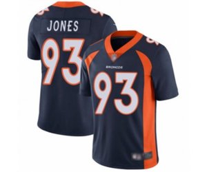 Denver Broncos #93 Dre\'Mont Jones Navy Blue Alternate Vapor Untouchable Limited Player Football Jersey