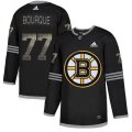 Boston Bruins #77 Ray Bourque Black Authentic Classic Stitched NHL Jersey