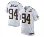 New Orleans Saints #94 Cameron Jordan Elite White Team Rice 2016 Pro Bowl Football Jersey