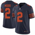 Chicago Bears #2 D.J. Moore Navy Blue Vapor Untouchable Stitched Football Jersey