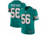 Miami Dolphins #56 Davon Godchaux Aqua Green Alternate Vapor Untouchable Limited Player NFL Jersey