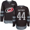 Carolina Hurricanes #44 Julien Gauthier Premier Black 1917-2017 100th Anniversary NHL Jersey