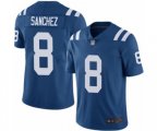 Indianapolis Colts #8 Rigoberto Sanchez Royal Blue Team Color Vapor Untouchable Limited Player Football Jersey