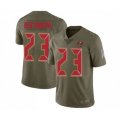 Tampa Bay Buccaneers #23 Deone Bucannon Limited Olive 2017 Salute to Service Football Jersey