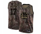 Golden State Warriors #17 Chris Mullin Swingman Camo Realtree Collection Basketball Jersey
