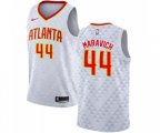 Nike Atlanta Hawks #44 Pete Maravich Authentic White NBA Jersey - Association Edition